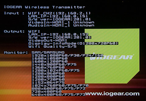 IOGEAR Wireless HD Kit