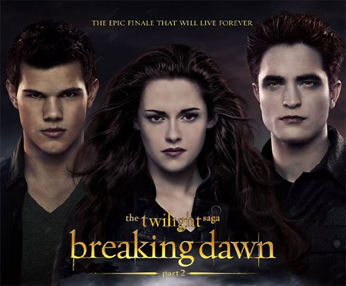Breaking Dawn Part 2 Blu-ray