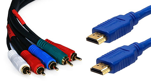Component & HDMI Cables