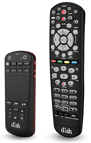 DISH New Remote and Old Remote Comparison