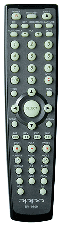 Oppo DV-980H Remote