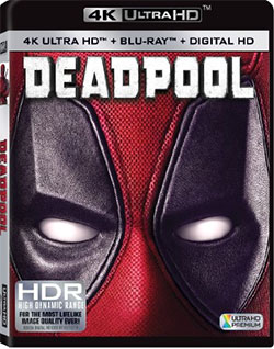Deadpool 4K Blu-ray cover