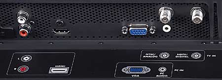 DellW3207C HD Connectors