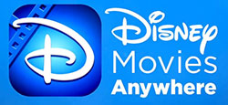 DISNEY MOVIES ANYWHERE Logo