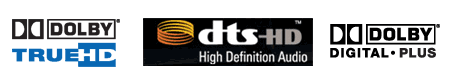 Dolby & DTS Logos