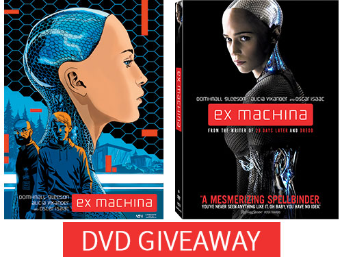 Ex Machina Dvd Giveaway 