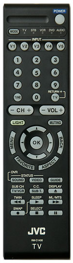 JVC LT-42X899 Remote