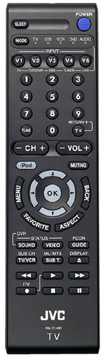 JVC LT-46P300 Remote