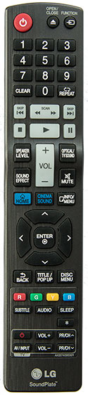 LG LAB540W Remote