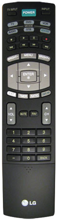 LG 42LBX Remote