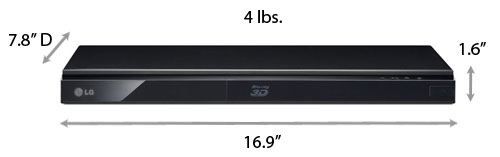 LG BP620 3D Blu-ray player