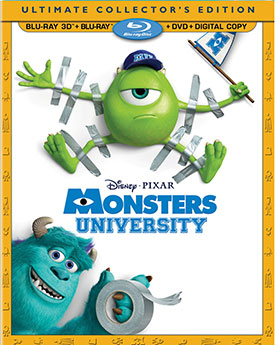 Monsters University Blu-ray