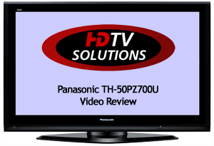 Panasonic TH-50PZ700U Video Review