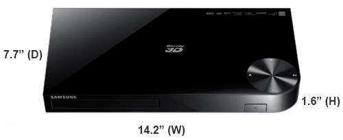 Samsung BD-F5900 3D Blu-ray player