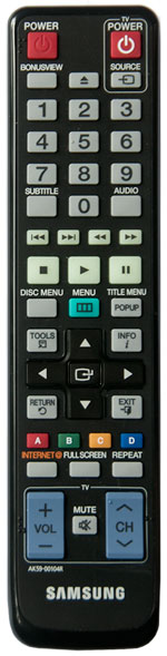 Samsung BD-C6500 Remote