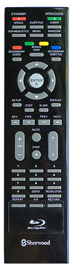 Sherwood BDP-5003 Remote