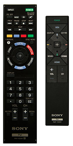 Sony KDL-55W900 Remotes
