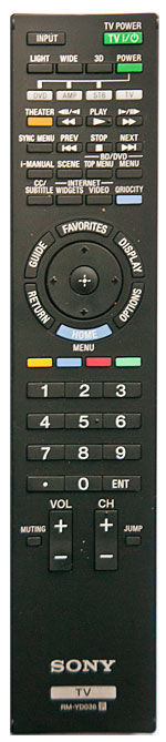 Sony BRAVIA KDL-55NX810 Remote