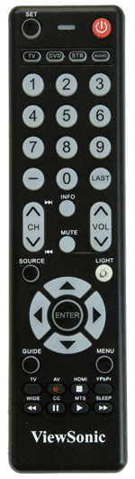 ViewSonic N4290p Remote