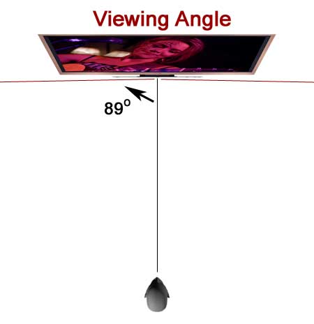 Vizio VM60P Viewing Angle